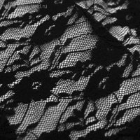 Карнавальные перчатки &laquo;Леди&raquo;, для взрослых, цвет чёрный