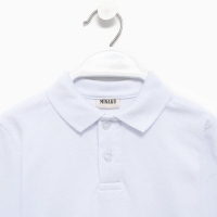 Джемпер (поло) детский MINAKU цвет белый, рост 146