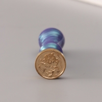 Сургучный набор "Планета" печать, ручка, сургуч 12,5х10х3,6 см