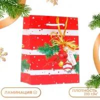 Пакет подарочный &laquo;Звёздочки&raquo;, 11.5&times;14.5&times;6.5 см