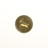 Монета сувенир знак зодиака &laquo;Овен&raquo;, d=2,5 см.