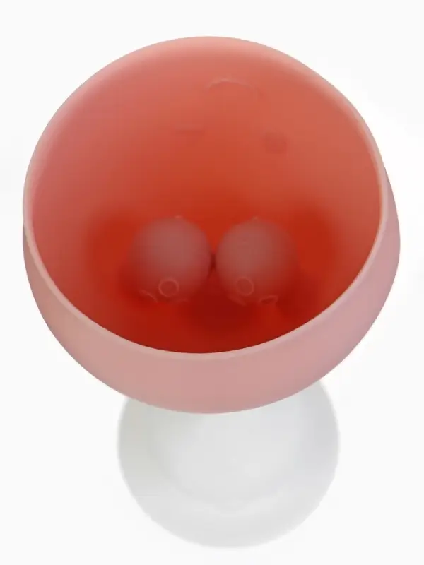 Прорезыватель силиконовый для зубов с погремушкой 3 в 1 M&B &laquo;Зайка&raquo;, розовый