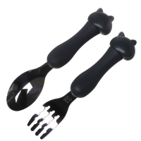 Набор детских столовых приборов в футляре &laquo;Щенята&raquo;, вилка, ложка