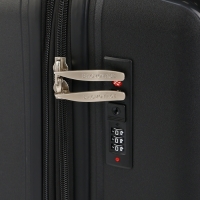 Чемодан 28", PP, 49*30*76, отд на молнии, код замок, 4 колеса, черный