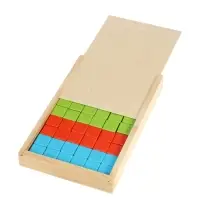 Кубики деревянные 60 штук