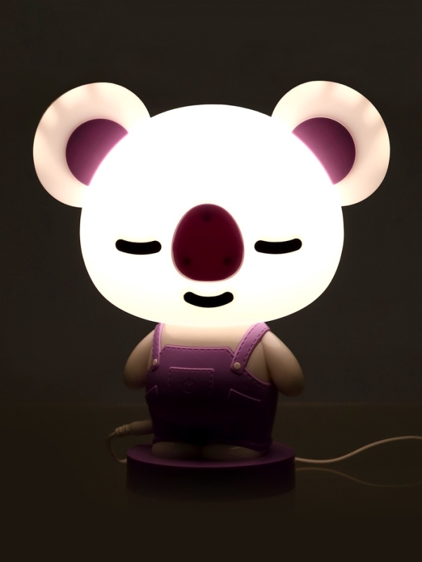 Лампа-ночник "Коала" световые эффеты, цвет МИКС