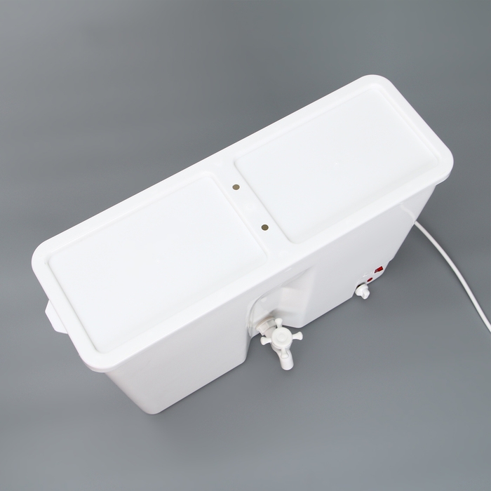 Умывальник садовый, 17 л, с водонагревателем (20-60 ˚С), с регулировкой температуры, пластик Умывальник садовый, 17 л, с водонагревателем (20-60 ˚С), с регулировкой температуры, пластик