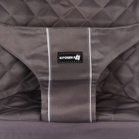 Шезлонг детский, кресло - качалка с игрушками для новорождённых &laquo;Крошка Я&raquo;, цвет серый