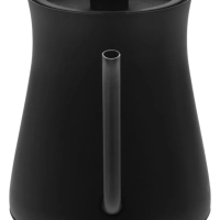 Чайник HYK-S5500 0.7л. 1000Вт черный (металл)