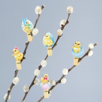 Набор прищепок для украшения вербы «Цыплята» на пасху, 10 х 12 см. Набор прищепок для украшения вербы «Цыплята» на пасху, 10 х 12 см.