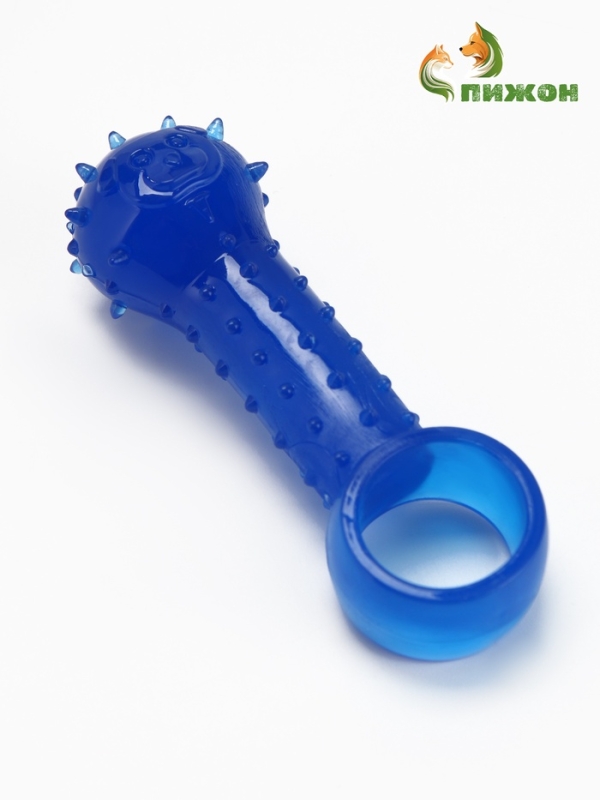 Игрушка-дразнилка "Поймай меня!", прозрачная, PP, 9,5 см, синяя