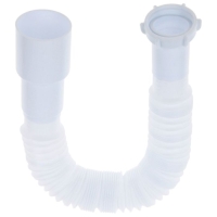 Труба гофрированная Aquant , 1 1/4" х 40/50 мм, L=360-730 мм