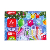 Набор для опытов &laquo;Новогодние чудеса&raquo;, 58 опытов