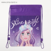 Мешок для обуви &laquo;1 сентября: Shine Bright&raquo; 30 х 40 см
