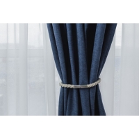 Подхват для штор &laquo;Шнур витой&raquo;, d = 1,5 &times; 59 см, цвет молочный