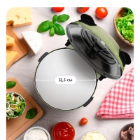 Пиццамейкер электрический КТ-4642 - 31,3 см - 1200 Вт