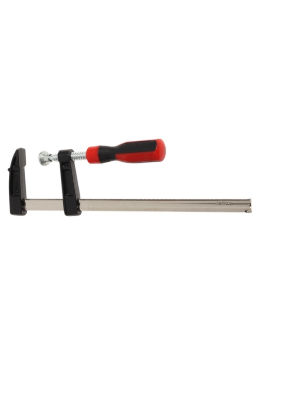 Струбцина F-образная усиленная ТУНДРА, тавровый профиль, 2К рукоятка, 250 х 50 х 300 мм