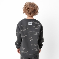 Свитшот детский с начёсом KAFTAN Level up, размер 32 (110-116 см)