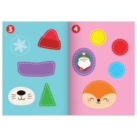 Набор аппликаций &laquo;Весело встретим Новый год&raquo;, 6 шт. по 20 стр.