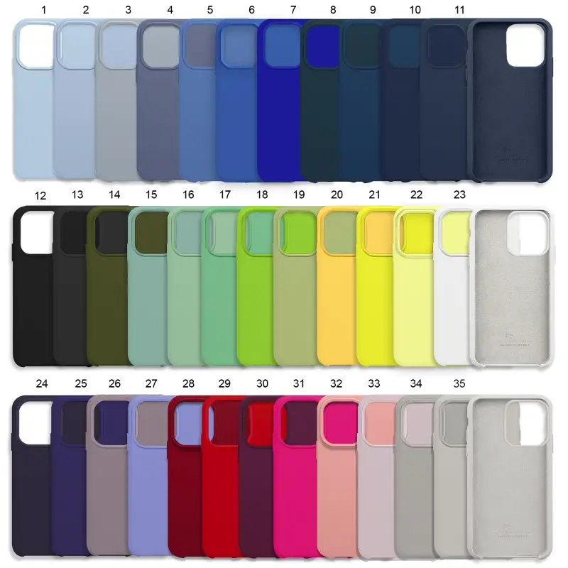 Чехол iPh 14 Pro Max (6.7) Silicon Сase APL WS (с лого)