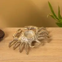 Подсвечник &laquo;Крабик&raquo;, 19&times;13&times;3.5 см, алюминий