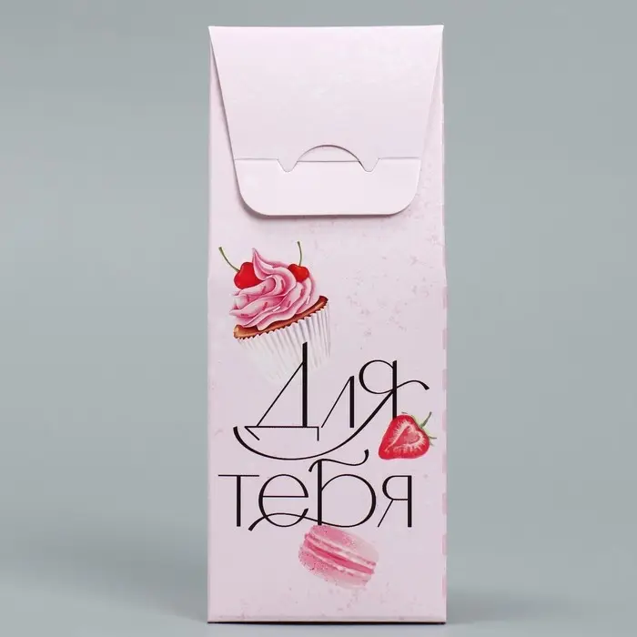 Коробка складная &laquo;Для тебя&raquo;, 5.7 х 14.5 х 3.5 см