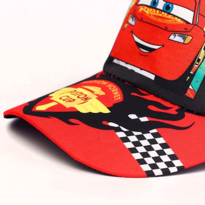 Кепка детская для мальчика, размер 52-56, &laquo;Тачки&raquo;