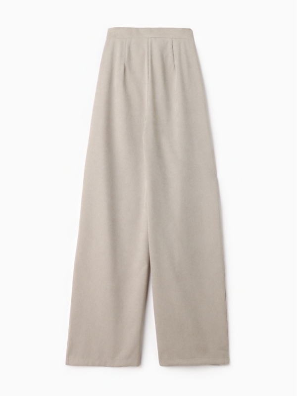 Брюки палаццо женские, MINAKU, цвет серо-бежевый, размер 44 Брюки палаццо женские, MINAKU, цвет серо-бежевый, размер 44