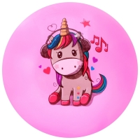 Мяч детский &laquo;Животные&raquo;, d=22 см, 60 г, цвет МИКС