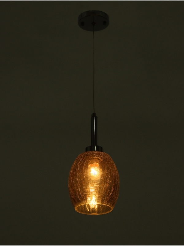 Светильник &laquo;Кейти&raquo; 1х40Вт Е27 серебро 14х14х29,5+100см