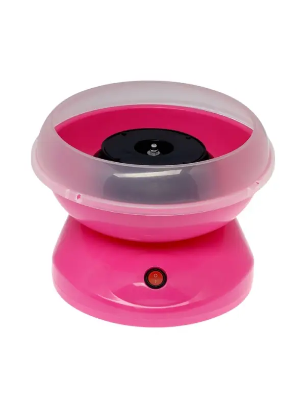 Аппарат для приготовления сладкой ваты LCC-01, 400 Вт, розовый