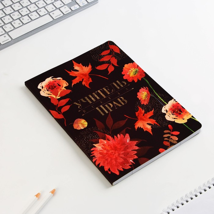 Подарочный набор &laquo;Учитель всегда прав&raquo;: ежедневник А5, 96 листов и ручки софт-тач