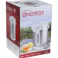 Термопот Energy TP-619, 750 Вт, 4 л, серебристо-белый