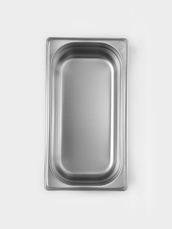 Гастроемкость 1/3x100 мм, 325x176x100 мм, толщина 0,8 мм