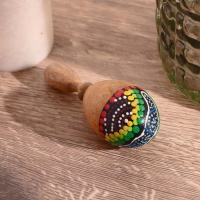 Сувенирный музыкальный инструмент "Маракас" 12х5х5 см МИКС цветов Сувенирный музыкальный инструмент "Маракас" 12х5х5 см МИКС цветов