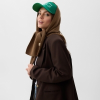 Шарф женский MIST, кофейный, 21*140 см Шарф женский MIST, кофейный, 21*140 см