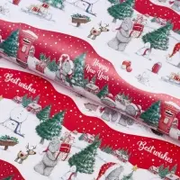 Бумага упаковочная &laquo;С Новым годом!&raquo;, Me To You 70&times;100 см