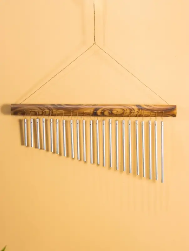 Музыка ветра бамбук, алюминий, 50х20х4 см