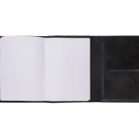 Ежедневник-портфолио Napoli, недатированный, черный