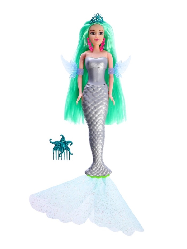 Кукла-русалка "Волшебное преображение", МИКС