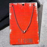 Кулон унисекс &laquo;Крест&raquo; силуэт, цвет серебро, 62 см