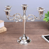 Подсвечник металл на 5 свечей "Лаконичность" цвет хром 26,5х27,5х10 см Подсвечник металл на 5 свечей "Лаконичность" цвет хром 26,5х27,5х10 см