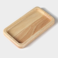 Менажница Magistro Tropical, 18&times;10&times;1,8 см, каучуковое дерево