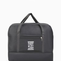 Сумка дорожная на молнии, чёрная Сумка дорожная на молнии, чёрная