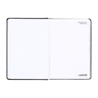 Телефонная книга А5, 64 листа deVENTE. Bravo, твердая обложка из искусственной кожи с поролоном, блок 70 г/м2, чёрный