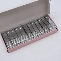 Кусачки книпсер маникюрные, 5.5 см, фасовка 24 шт, в коробке