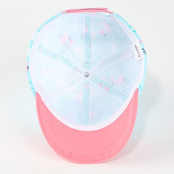 Кепка детская для девочки &laquo;Фламинго&raquo;, р-р. 48-50