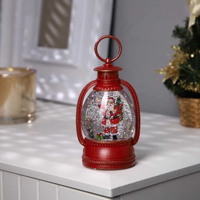 Светодиодная фигура «Дед Мороз» 7 × 12.5 × 6.5 см, пластик, батарейки АААх2 (не в комплекте), свечение тёплое белое Светодиодная фигура «Дед Мороз» 7 × 12.5 × 6.5 см, пластик, батарейки АААх2 (не в комплекте), свечение тёплое белое