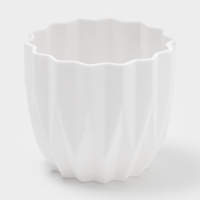 Кашпо "Stellar" 9,2х9,2х8 см, цвет белый