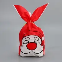 Мешок подарочный с ушками &laquo;Дедушка Мороз&raquo;, 12 х 11.5 см